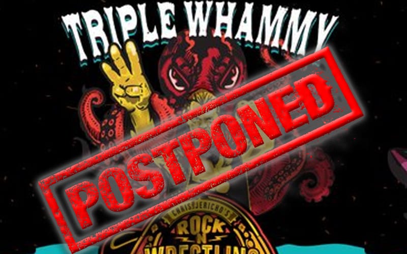 Chris Jericho’s Rock & Wrestling Triple Whammy Cruise Postponed