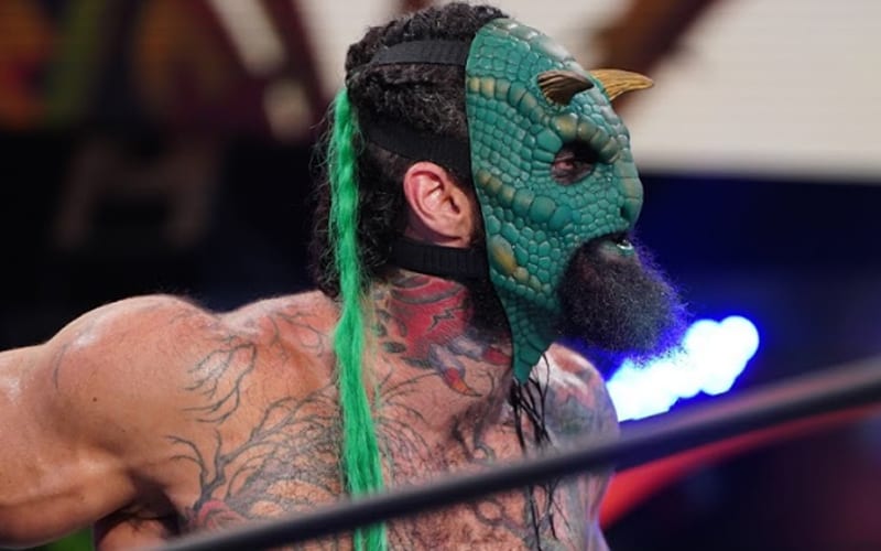 AEW & Luchasaurus Sued For Selling Merchandise Using Copyrighted Mask Design
