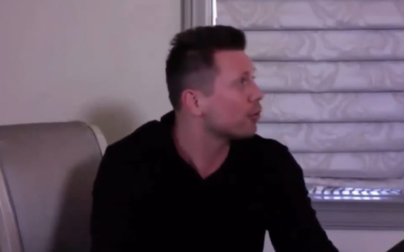 WATCH The Miz Get Chewed Out By Maryse For Making Too Much Noise During Live Stream
