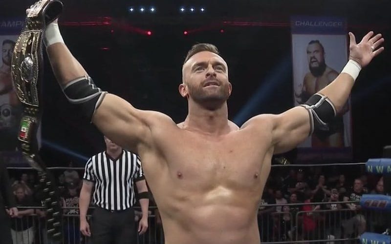 NWA World Champion Nick Aldis Signs Exciting Merch Deal
