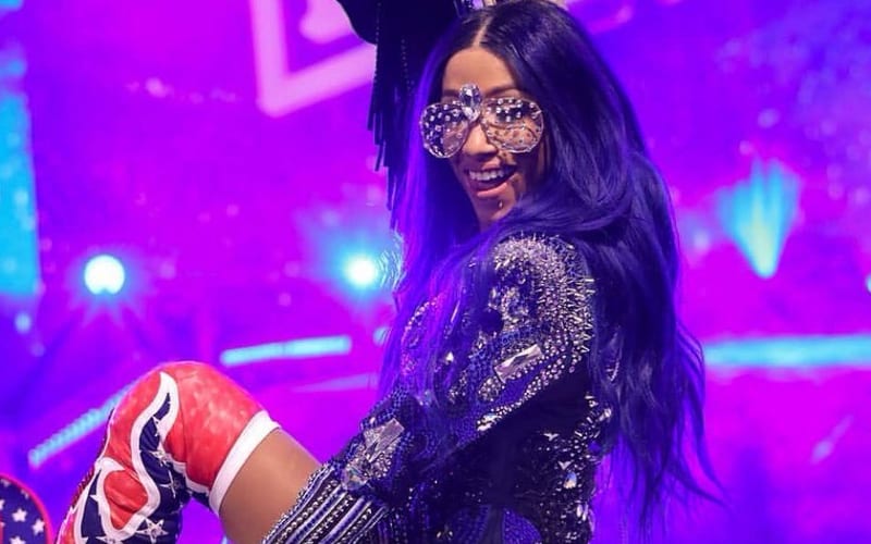 Sasha Banks Takes Credit For WWE NXT Victory Over AEW Fyter Fest This Week