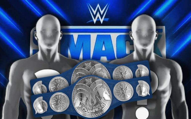 WWE Announces SmackDown Tag Team Title Match For Tonight
