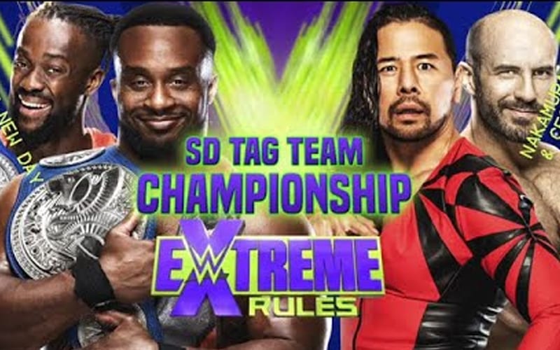 Betting Odds For The New Day vs Shinsuke Nakamura & Cesaro At WWE Extreme Rules Revealed