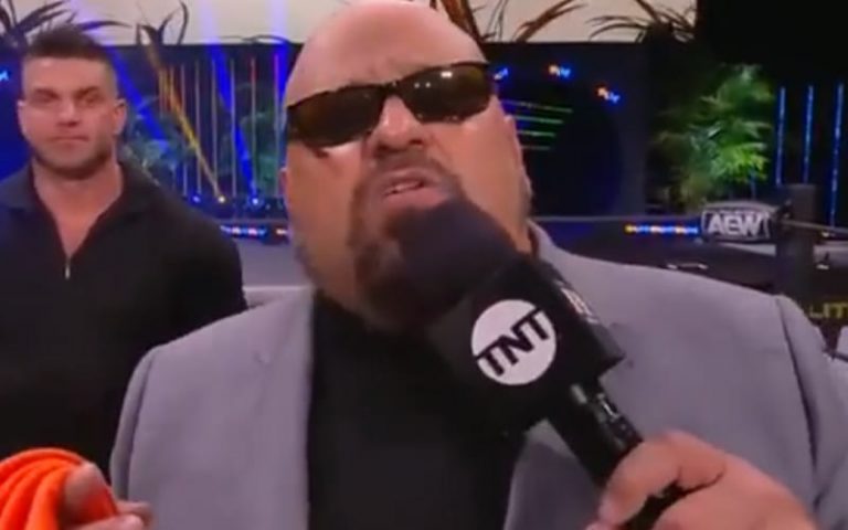 Taz Continues To Defend Himself After Accidentally Calling AEW Star ‘Tessa’ On Commentary
