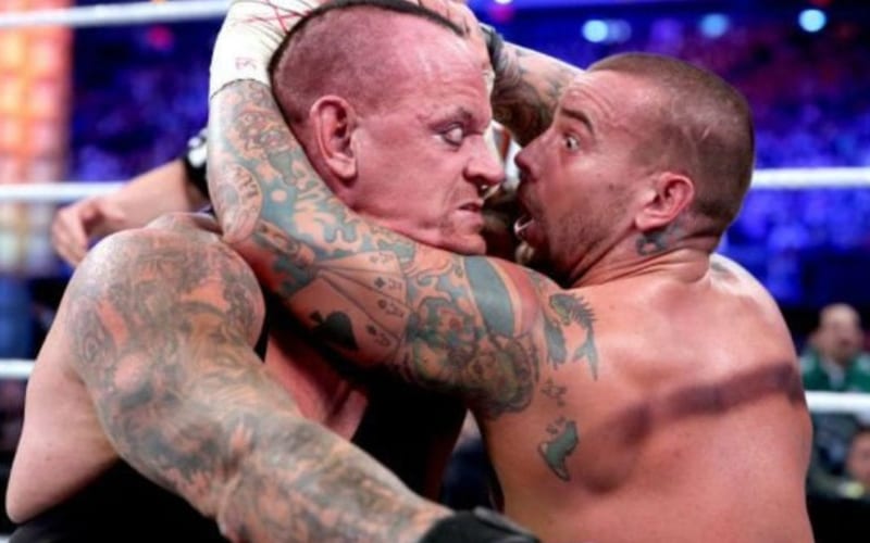 The Undertaker Denies Having Any Beef With CM Punk