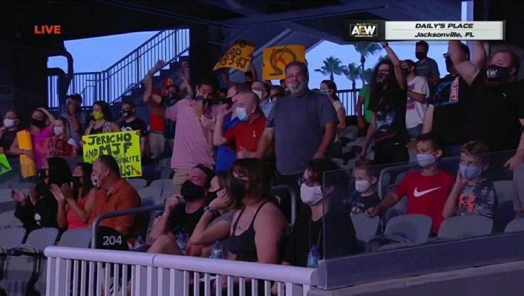 Fan In Attendance At Dynamite Details AEW’s Safety Measures Against COVID-19