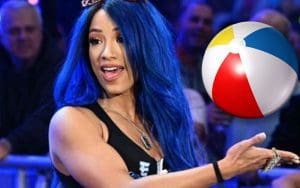 Sasha Banks Misses Fans Bringing Beach Balls To Live Events