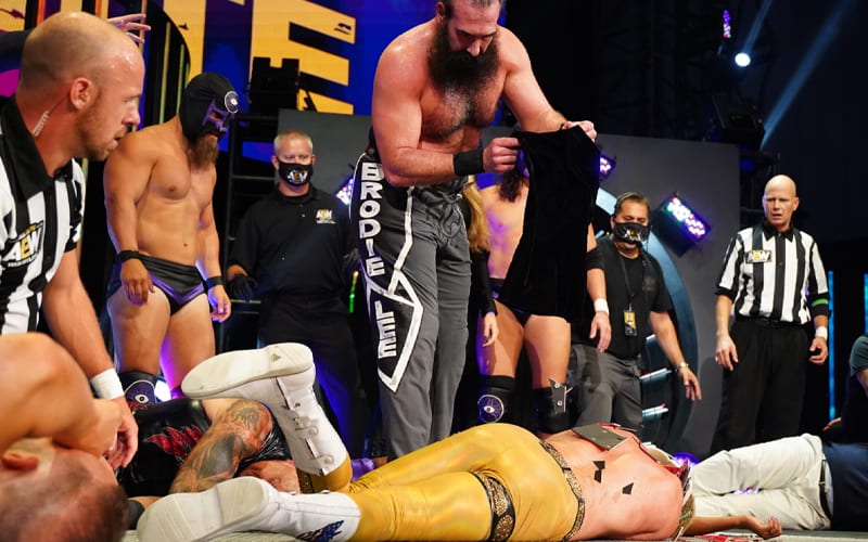 Brodie Lee vs Cody Rhodes AEW Squash Match Was Based on Popular Match