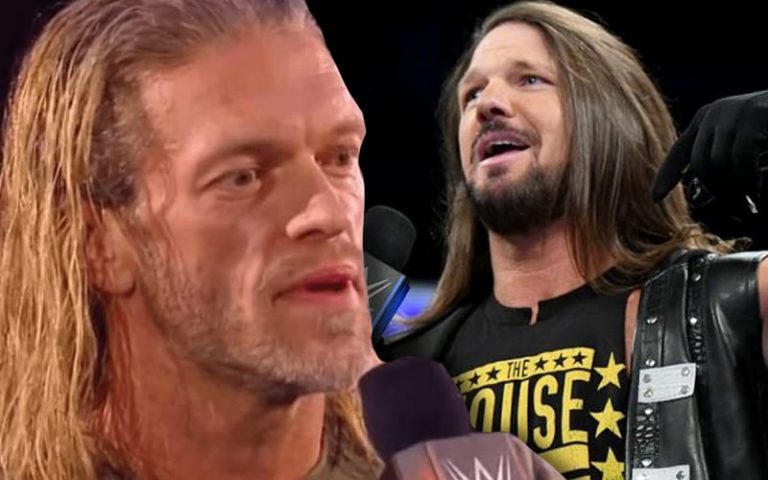 AJ Styles Hints At Huge Dream Match With Edge