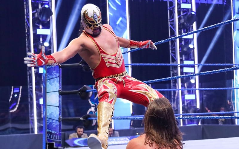 Reason Why Gran Metalik Was Booked In IC Title Match On WWE SmackDown