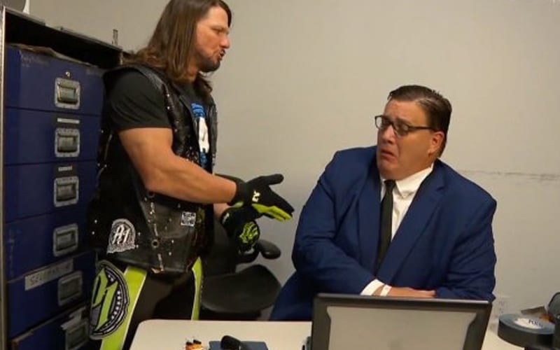 Joseph Parks (Abyss) Gets Cameo On WWE SmackDown This Week