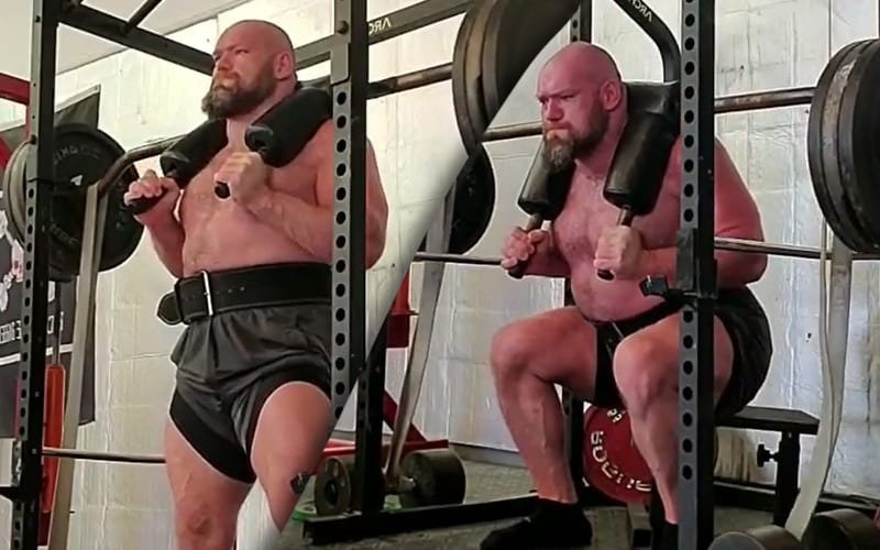 Lars Sullivan Hasn’t Earned WWE’s Attention With Recent Workout Videos