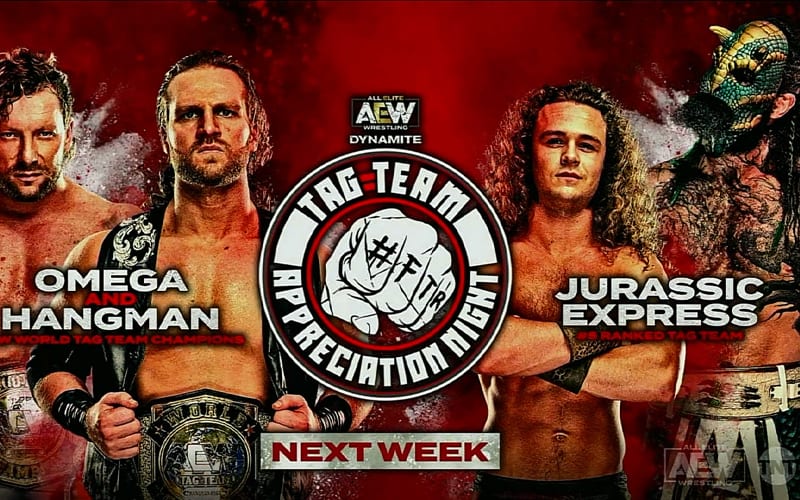 AEW Tag Team Appreciation Night Line-Up Announced For Next Week
