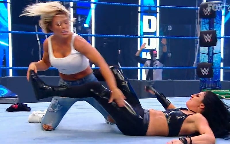 Mandy Rose Debuts Shorter Hair On WWE SmackDown