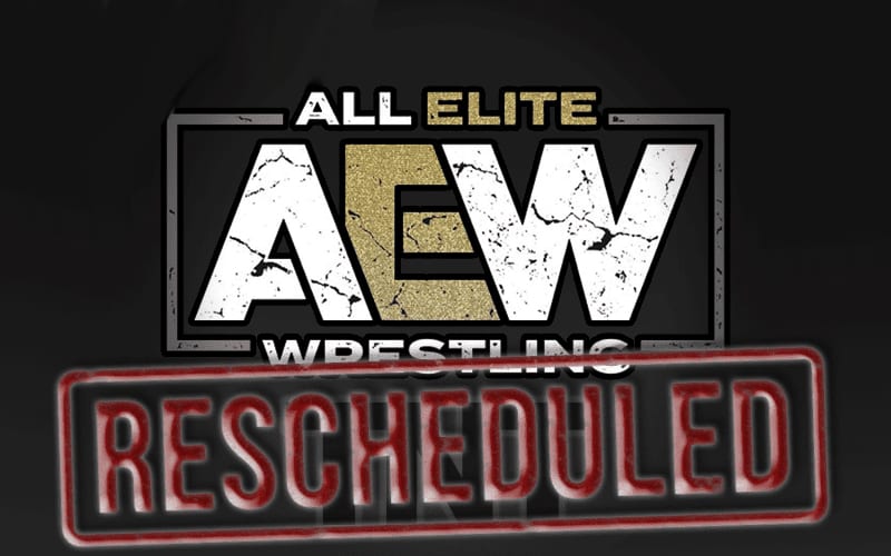 AEW Dynamite Rescheduled For Several Weeks Due To NBA