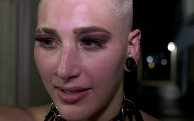 WWE Reveals Video Of Rhea Ripley’s Busted Nose