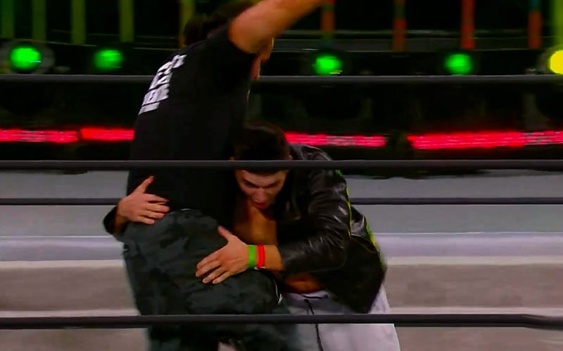 Sammy Guevara Threw The Wrong Chair At Matt Hardy During AEW Dynamite