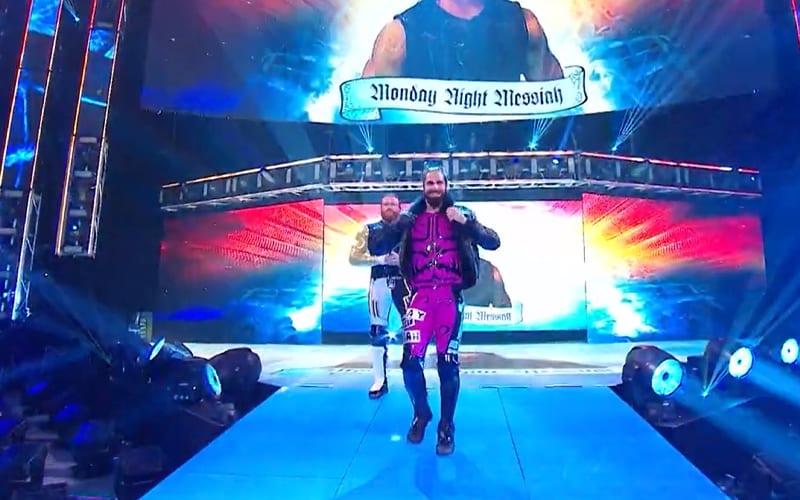 Seth Rollins Trolled Rey Mysterio With WWE SummerSlam Ring Attire