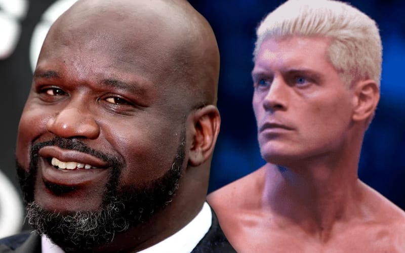 Shaquille O’Neal Wants To Wrestle Cody Rhodes In AEW