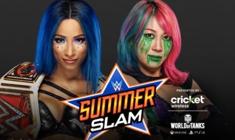 Betting Odds For Sasha Banks vs Asuka At WWE SummerSlam Revealed