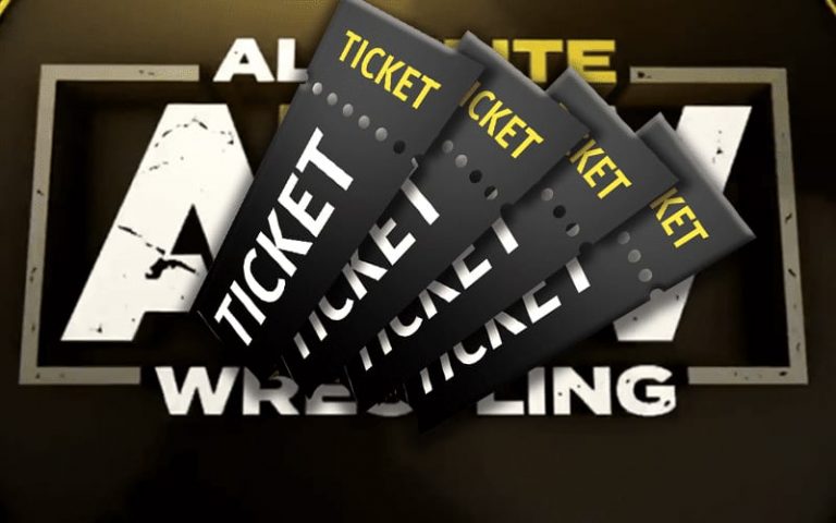 How AEW Live Tickets Have Sold So Far For Return To Touring