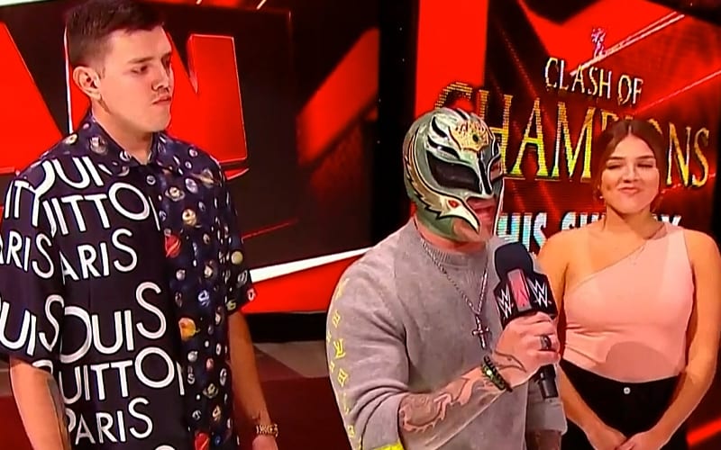 WWE Runs Paternity Test Angle With Rey Mysterio On RAW This Week