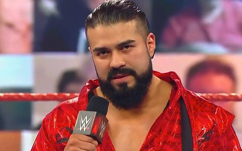 Andrade’s Current WWE Status Doesn’t Look Good