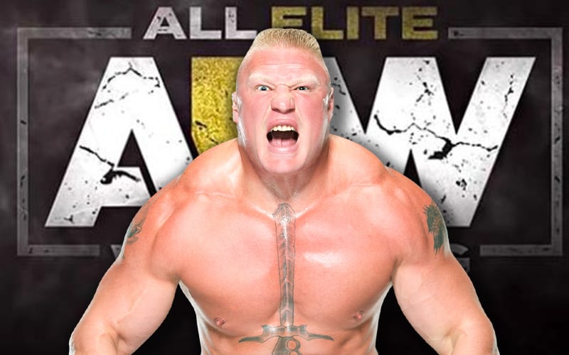 AEW Not Talking About Possible Negotiations With Brock Lesnar