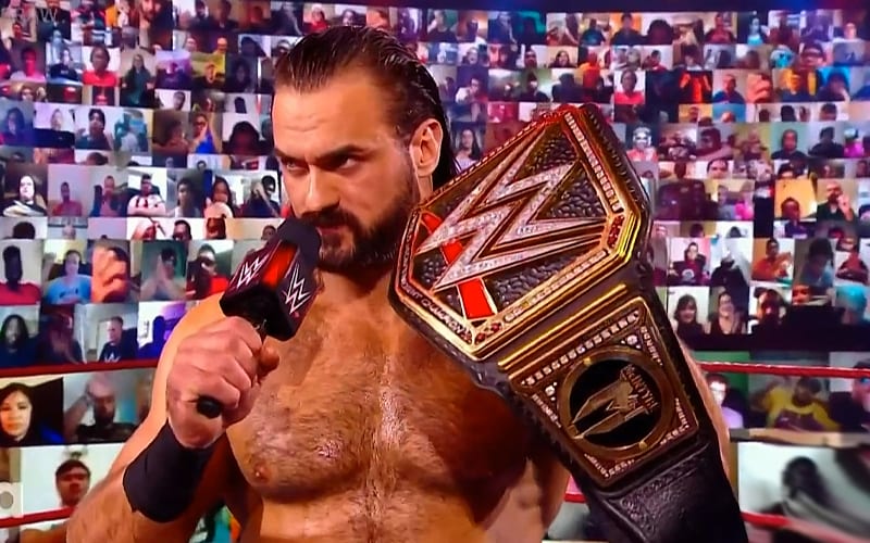 WWE Cancelled Drew McIntyre WWE Title Program Due To Injury