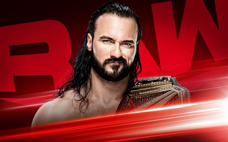 Drew McIntyre Match Added To WWE RAW
