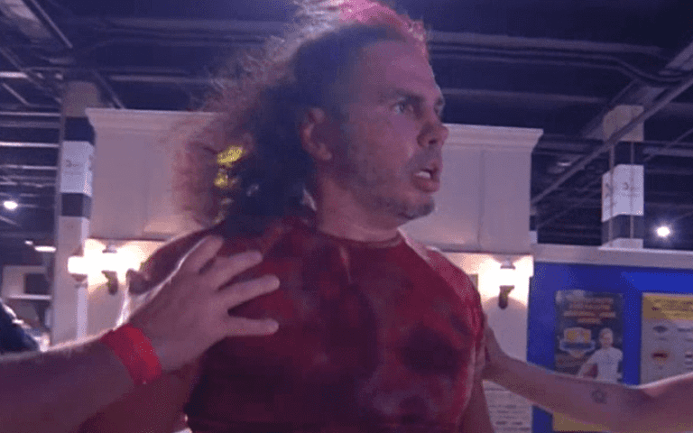 Matt Hardy Taken To Hospital After Scary Fall At AEW All Out