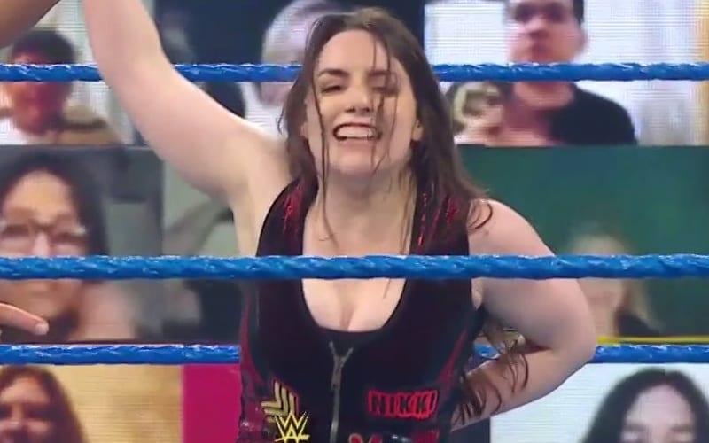 Nikki Cross Claims SmackDown Women’s Title Match At WWE Clash of Champions