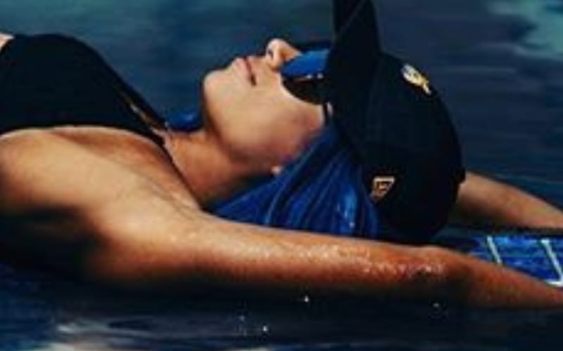 Sasha Banks Quotes The Rock’s ‘Moana’ Character In New Poolside Bikini Photo