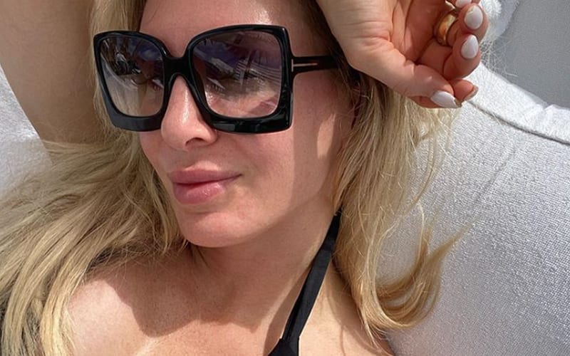 Charlotte Flair Soaks Up The Sun In New Black Bikini Photo