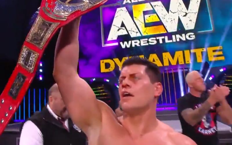Cody Rhodes Says AEW TNT Title Has ‘Superseded’ Expectations