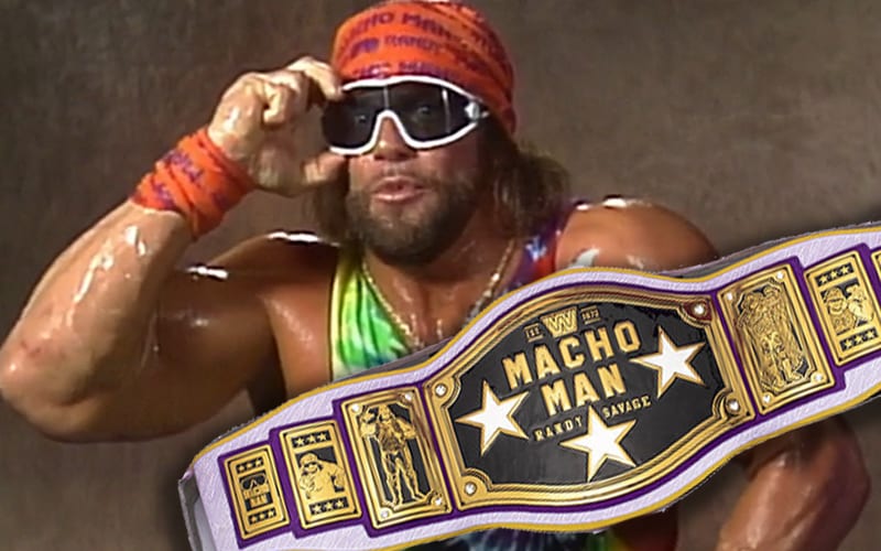 Wwe Selling 850 Macho Man Randy Savage Legacy Title Belt