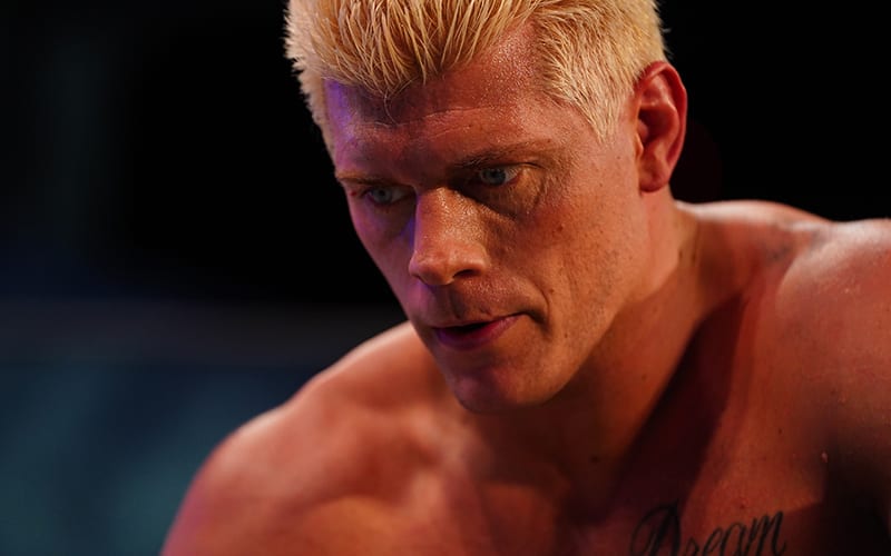 Cody Rhodes Injured On AEW Dynamite