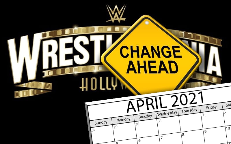WWE Considering Pushing Back Date Of WrestleMania 37