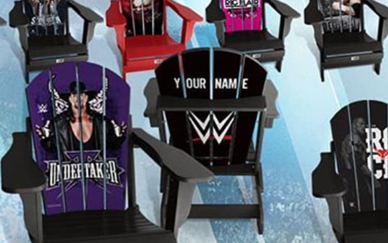 WWE Now Selling Custom Chairs For Big Money