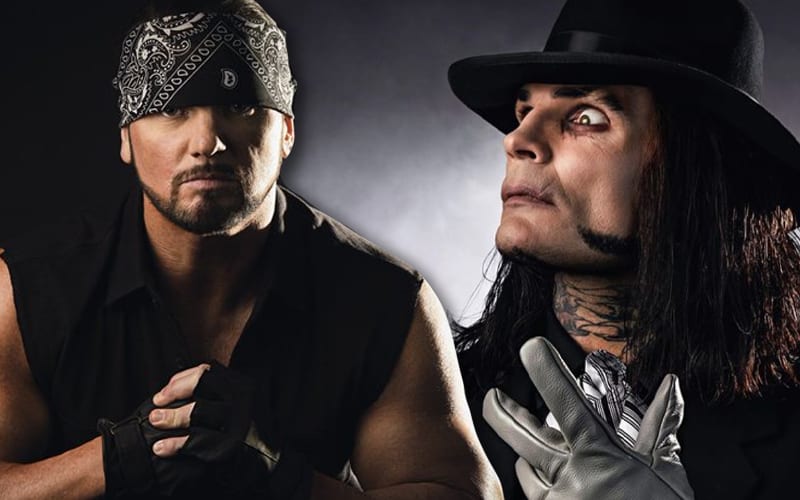 AJ Styles & Jeff Hardy Show Off Undertaker Cosplay