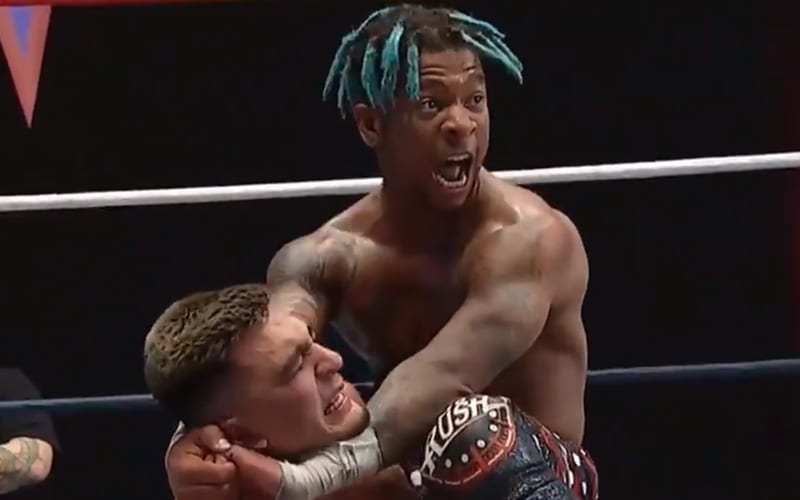 Lio Rush Reveals New Finisher Named After His Late Trainer