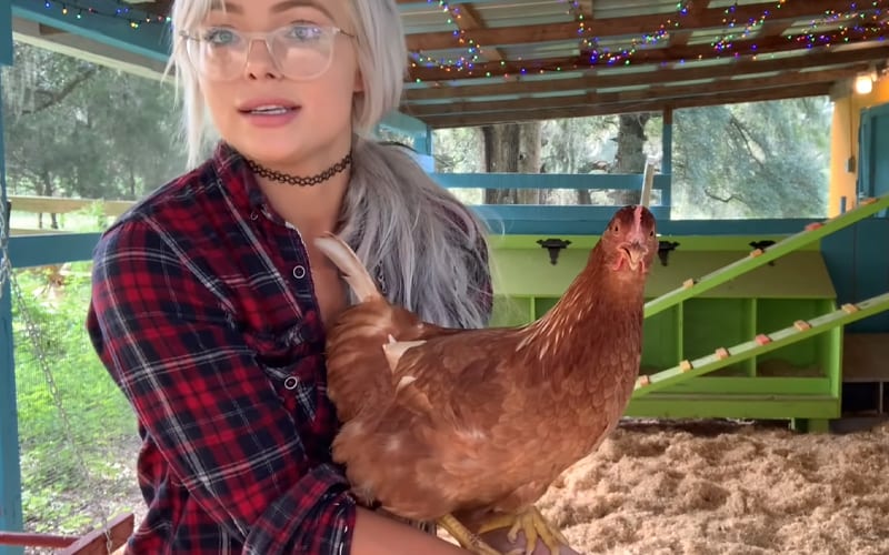 Liv Morgan’s Chickens Have Been VERY Busy