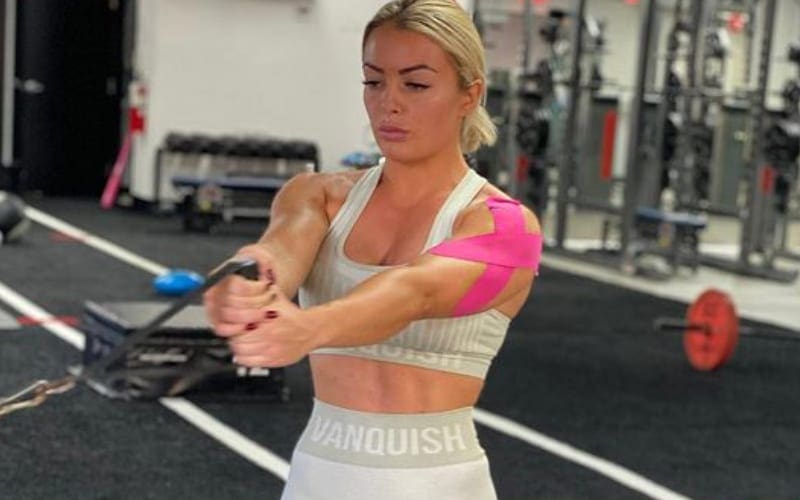 Mandy Rose Provides Update While Rehabbing Injury