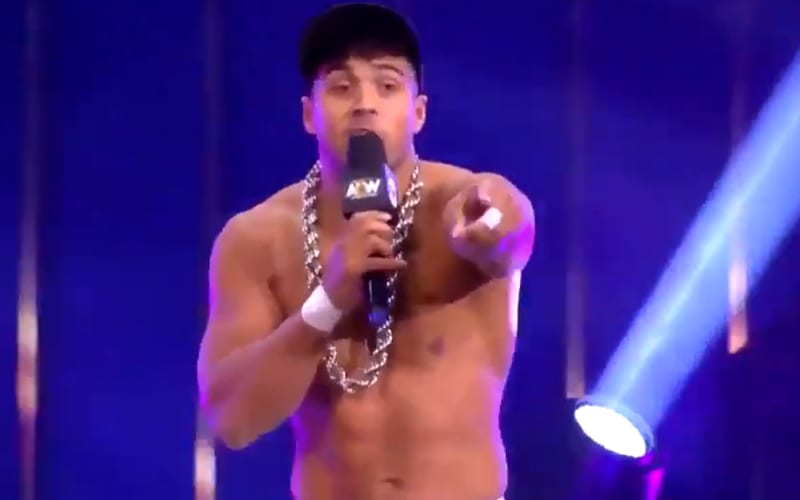 WATCH Recent AEW Signee Max Caster Rap His Way To The Ring