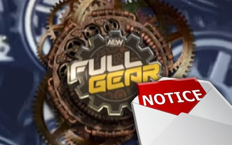 AEW Tried To Take Down Leaked Photos Before Full Gear