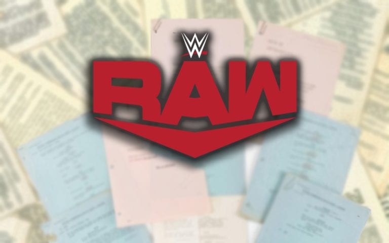 WWE RAW Goes Live Without Being Fully Written All The Time