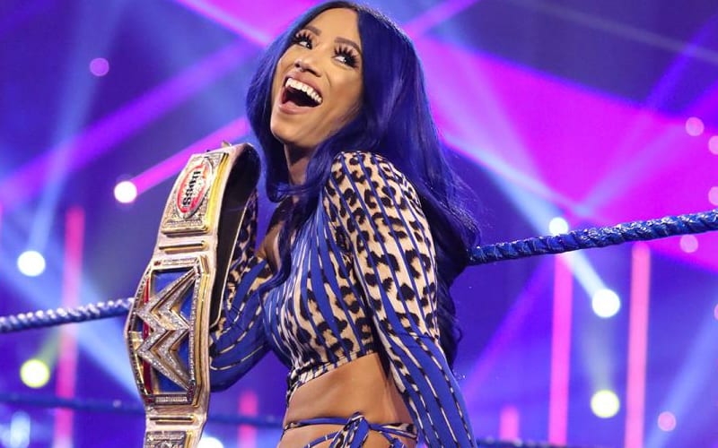 Sasha Banks Says She Only Needs One Second To Beat Carmella