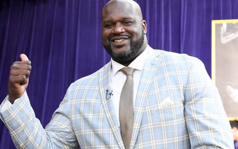Shaquille O’Neil Backstage At AEW Event