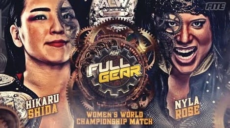Betting Odds For Hikaru Shida vs Nyla Rose At AEW Full Gear Revealed