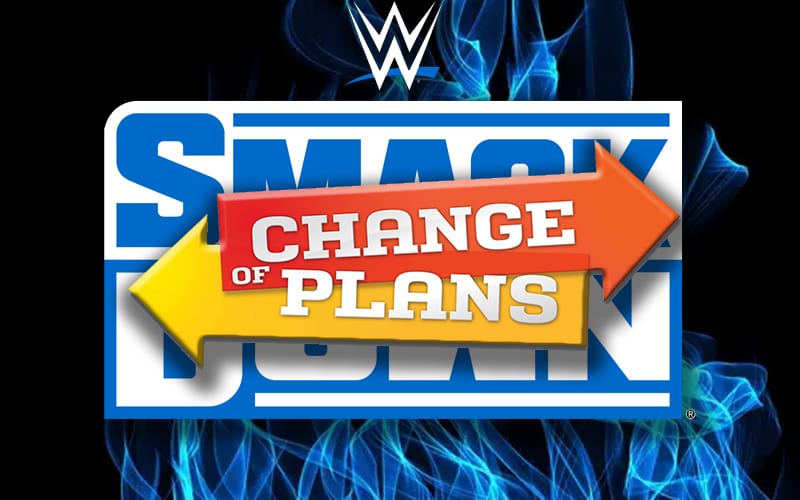 When WWE Made Decision To Change SmackDown Match